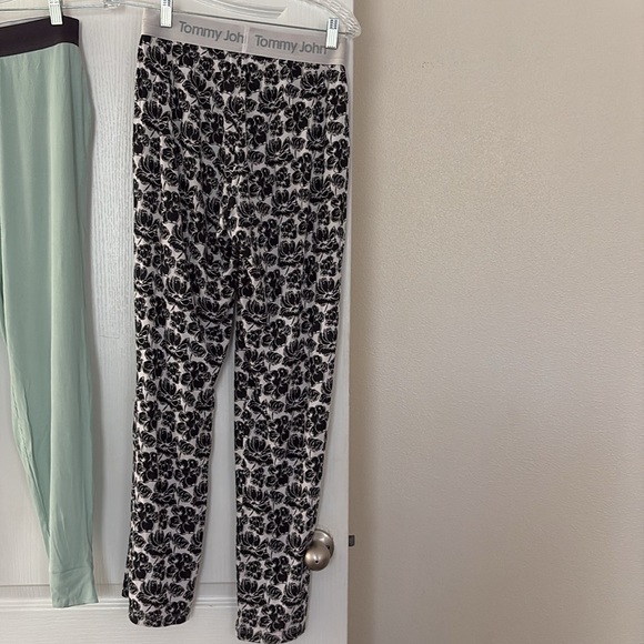 NWOT Tommy John 3 pc-Cream Sweatshirt(S) Black/White pants(S) Green pants(M) - Picture 3 of 12